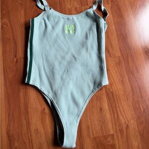 Adidas Ivy Park Ribbed Top in Light Green - Never Worn!!